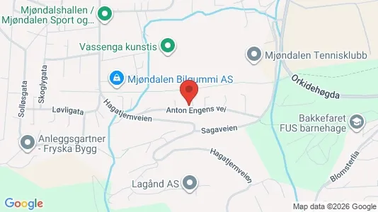Apartments for rent i Nedre Eiker - kort over placeringen
