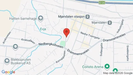 Apartments for rent i Nedre Eiker - kort over placeringen