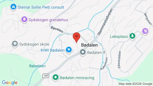 Rooms for rent i Røyken - kort over placeringen