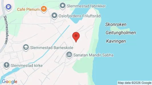 Apartments for rent i Røyken - kort over placeringen