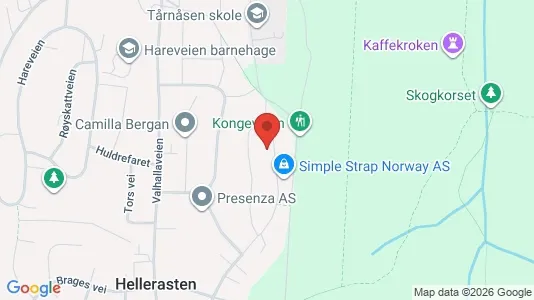 Rooms for rent i Oppegård - kort over placeringen