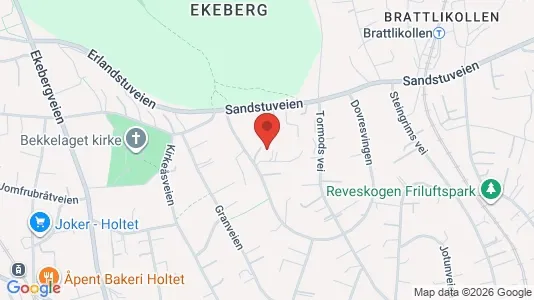 Rooms for rent i Oslo Nordstrand - kort over placeringen