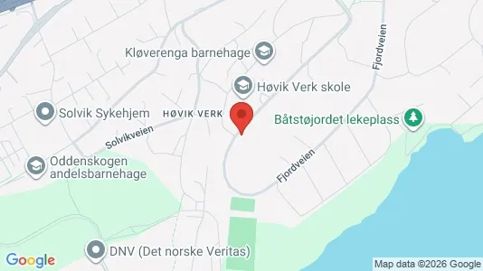 Rooms for rent i Bærum - kort over placeringen
