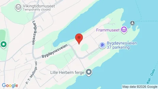Rooms for rent i Oslo Frogner - kort over placeringen