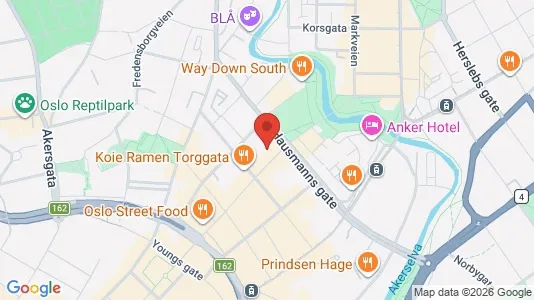 Rooms for rent i Oslo St. Hanshaugen - kort over placeringen
