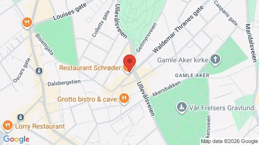 Rooms for rent i Oslo St. Hanshaugen - kort over placeringen