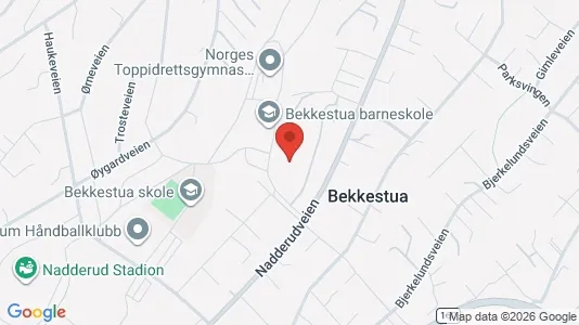 Rooms for rent i Bærum - kort over placeringen