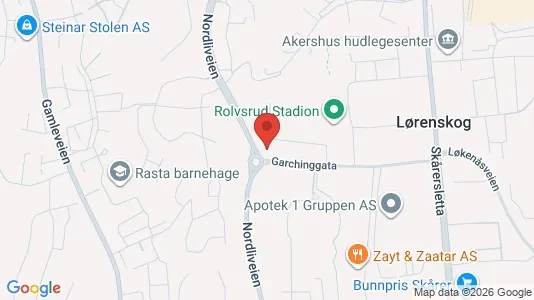 Apartments for rent i Lørenskog - kort over placeringen