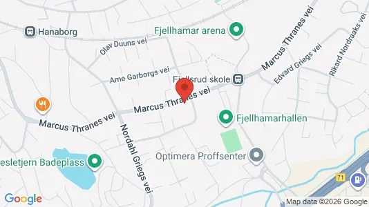 Rooms for rent i Lørenskog - kort over placeringen