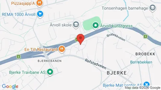 Rooms for rent i Oslo Bjerke - kort over placeringen