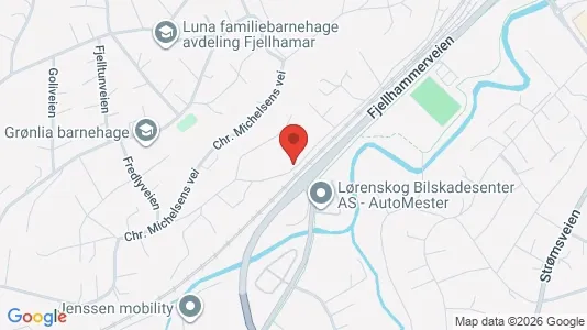 Apartments for rent i Lørenskog - kort over placeringen