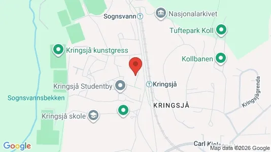 Rooms for rent i Oslo Nordre Aker - kort over placeringen