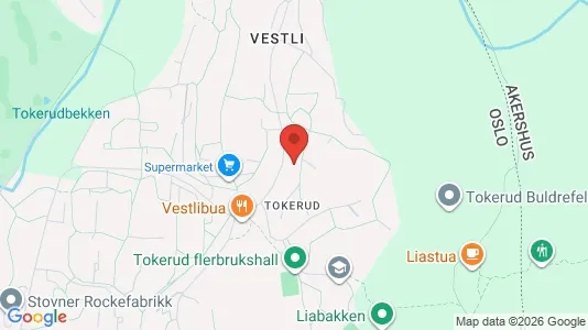 Rooms for rent i Oslo Stovner - kort over placeringen