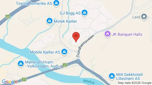 Apartments for rent i Skedsmo - kort over placeringen