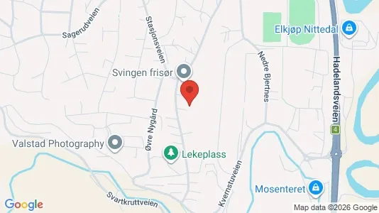 Apartments for rent i Nittedal - kort over placeringen
