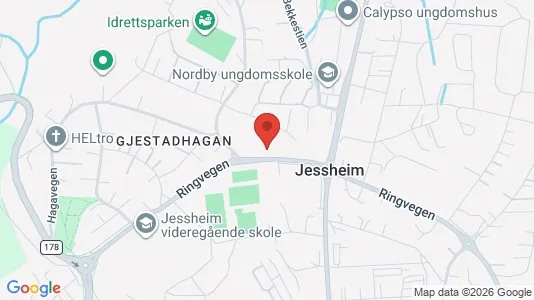Rooms for rent i Ullensaker - kort over placeringen