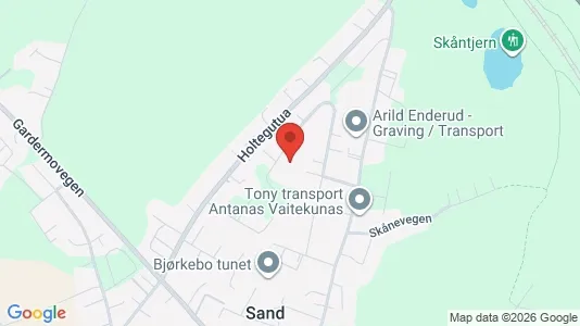 Rooms for rent i Ullensaker - kort over placeringen