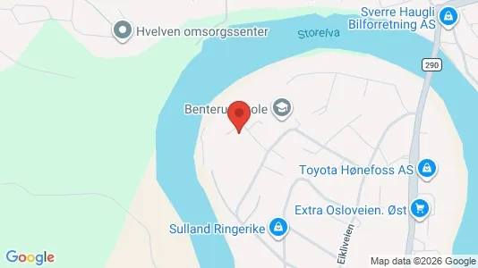 Apartments for rent i Ringerike - kort over placeringen