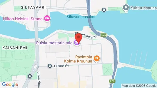 Rooms for rent i Helsinki Eteläinen - kort over placeringen