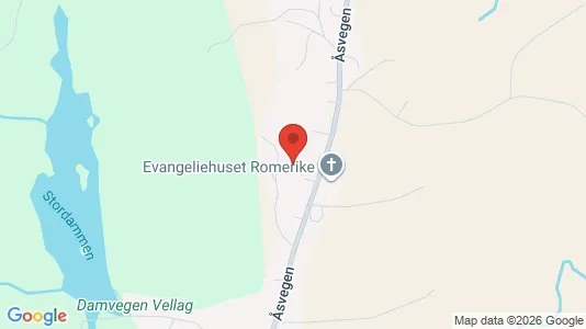 Rooms for rent i Nannestad - kort over placeringen