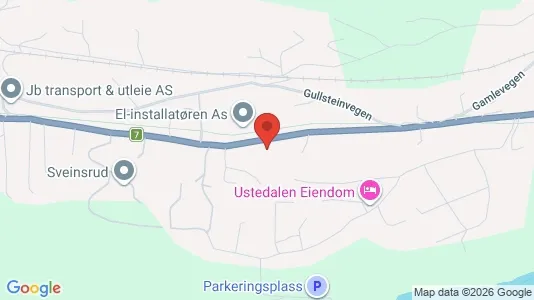 Apartments for rent i Hol - kort over placeringen