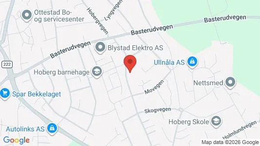 Rooms for rent i Stange - kort over placeringen