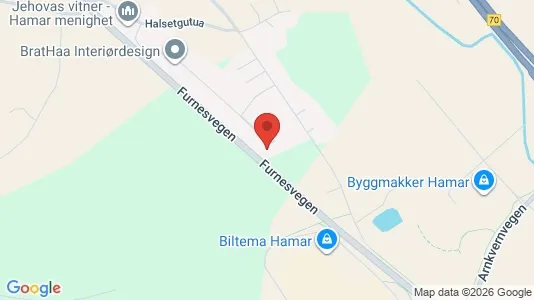 Apartments for rent i Ringsaker - kort over placeringen