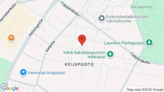 Apartments for rent i Lahti - kort over placeringen