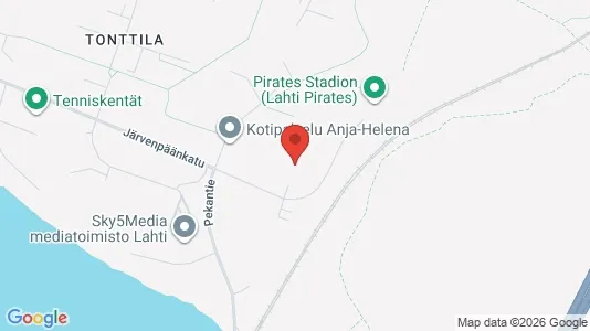 Apartments for rent i Lahti - kort over placeringen