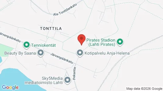 Apartments for rent i Lahti - kort over placeringen