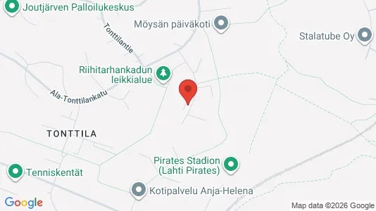 Apartments for rent i Lahti - kort over placeringen