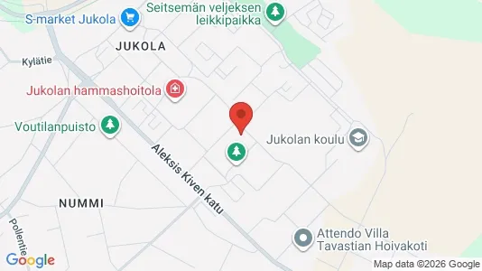 Apartments for rent i Hämeenlinna - kort over placeringen