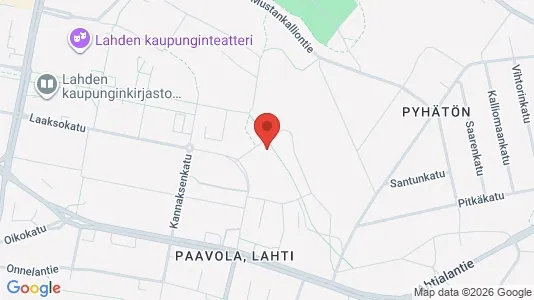 Apartments for rent i Lahti - kort over placeringen
