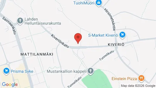 Apartments for rent i Lahti - kort over placeringen