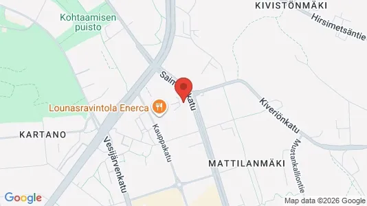 Apartments for rent i Lahti - kort over placeringen