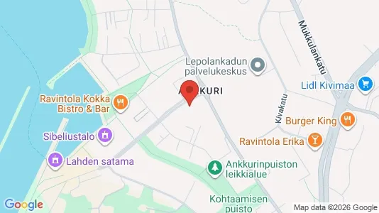 Apartments for rent i Lahti - kort over placeringen