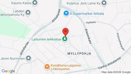 Apartments for rent i Lahti - kort over placeringen