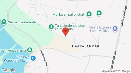 Apartments for rent i Lahti - kort over placeringen
