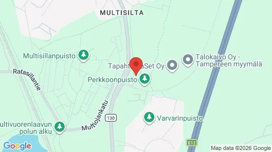 Apartments for rent i Tampere Eteläinen - kort over placeringen