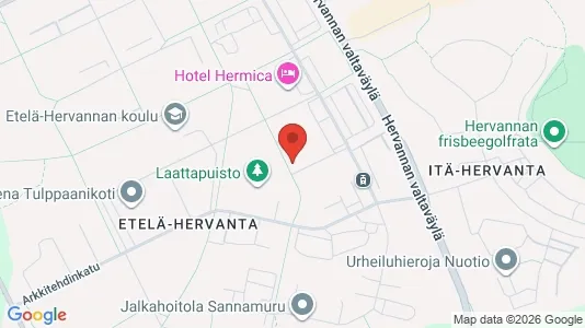 Apartments for rent i Tampere Kaakkoinen - kort over placeringen