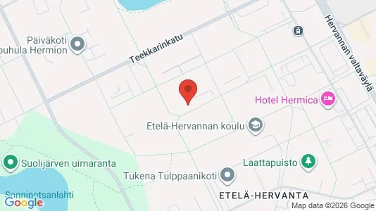 Apartments for rent i Tampere Kaakkoinen - kort over placeringen