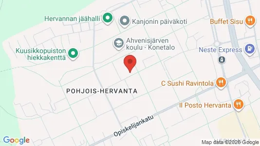 Apartments for rent i Tampere Kaakkoinen - kort over placeringen