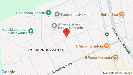 Apartments for rent i Tampere Kaakkoinen - kort over placeringen