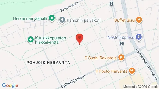 Apartments for rent i Tampere Kaakkoinen - kort over placeringen