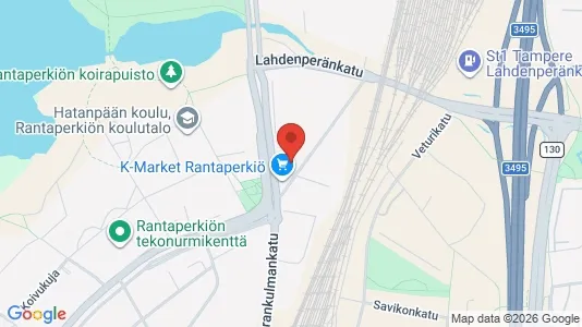 Apartments for rent i Tampere Eteläinen - kort over placeringen