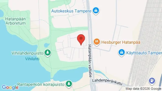 Apartments for rent i Tampere Eteläinen - kort over placeringen