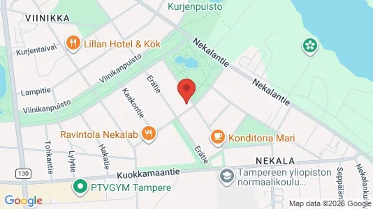Apartments for rent i Tampere Keskinen - kort over placeringen
