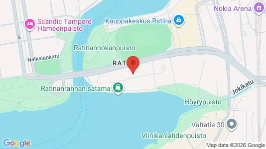Apartments for rent i Tampere Keskinen - kort over placeringen