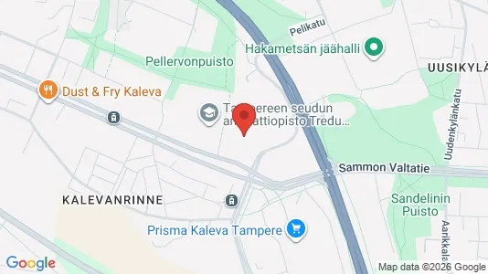 Apartments for rent i Tampere Keskinen - kort over placeringen