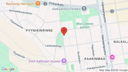 Apartments for rent i Tampere Keskinen - kort over placeringen
